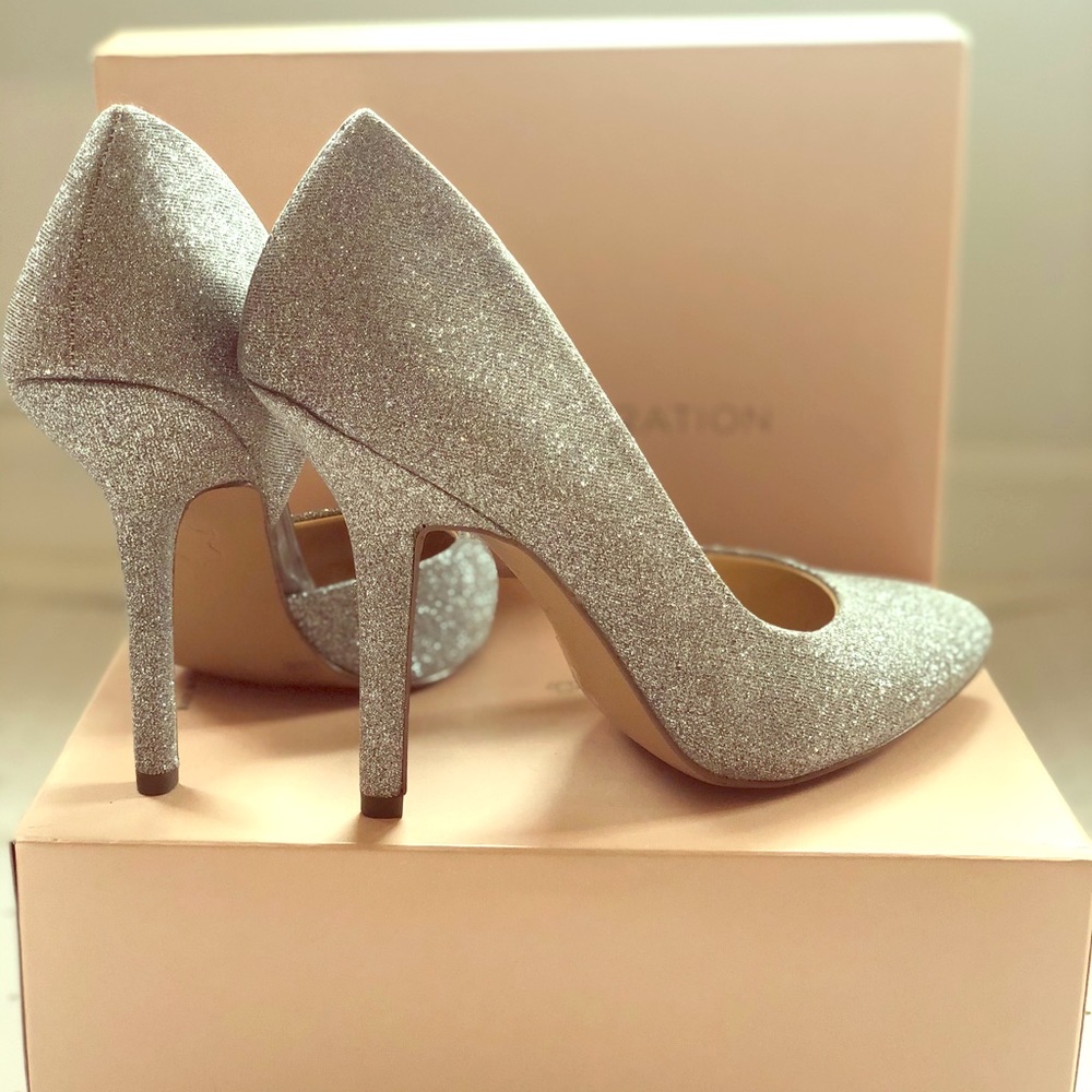 BCBGeneration Glitter Pumps